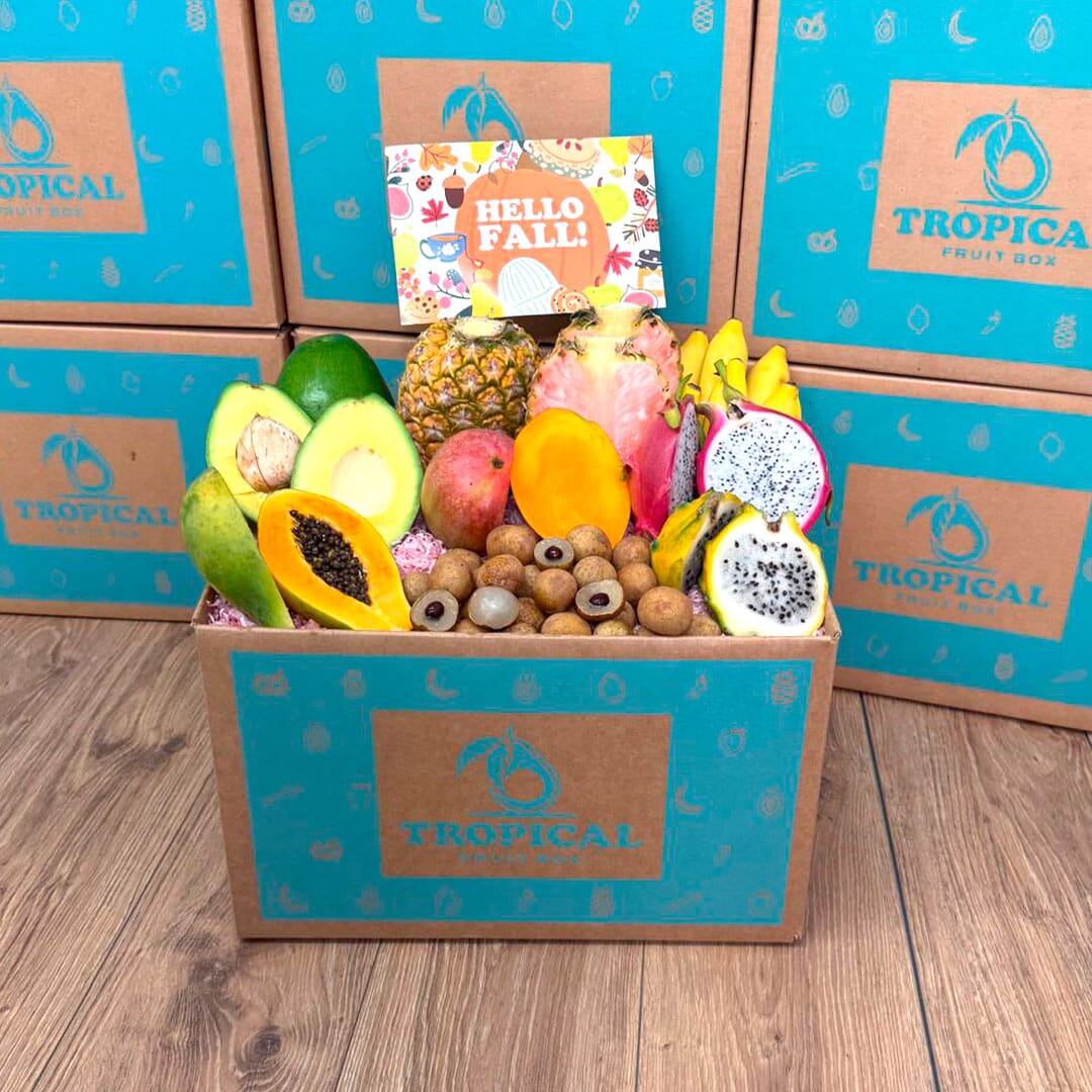 Taste the Tropics Fruit Box | A tropical and Exotic Fruit Variety Box ...