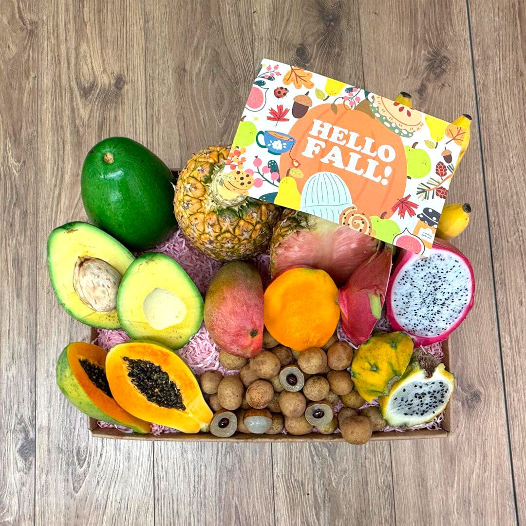 Taste the Tropics Fruit Box GoogleON Tropical Fruit Box 