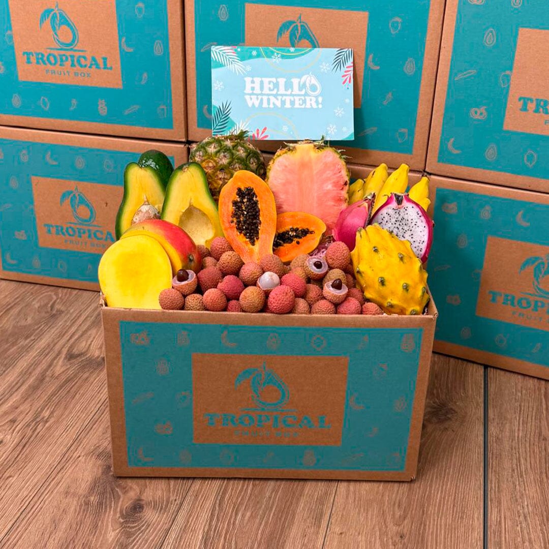 Taste the Tropics Fruit Box GoogleON Tropical Fruit Box 