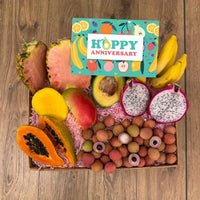 Thumbnail for Taste the Tropics Fruit Box GoogleON Tropical Fruit Box Regular (10lbs) Happy Anniversary 