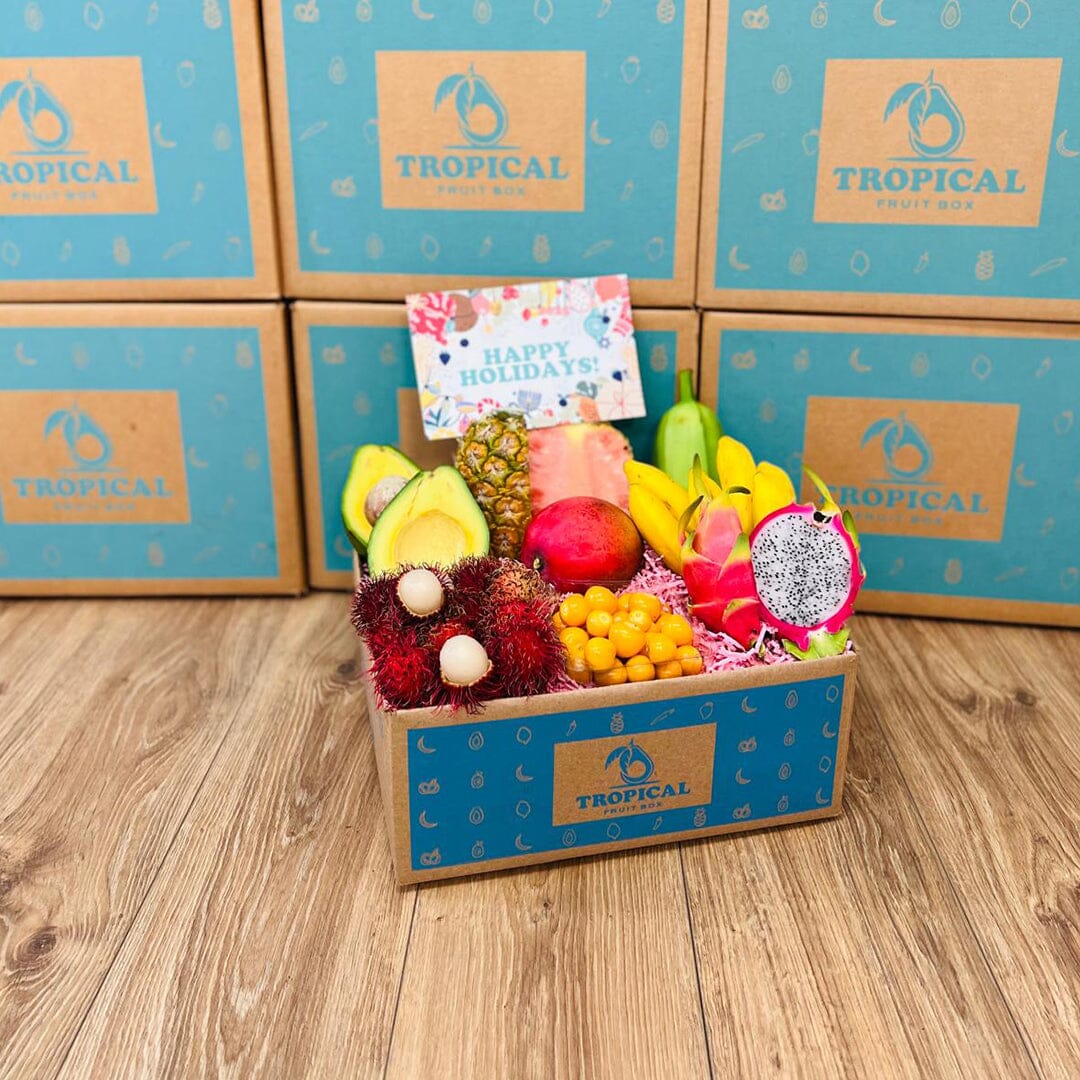 Taste the Tropics Fruit Box GoogleON Tropical Fruit Box 