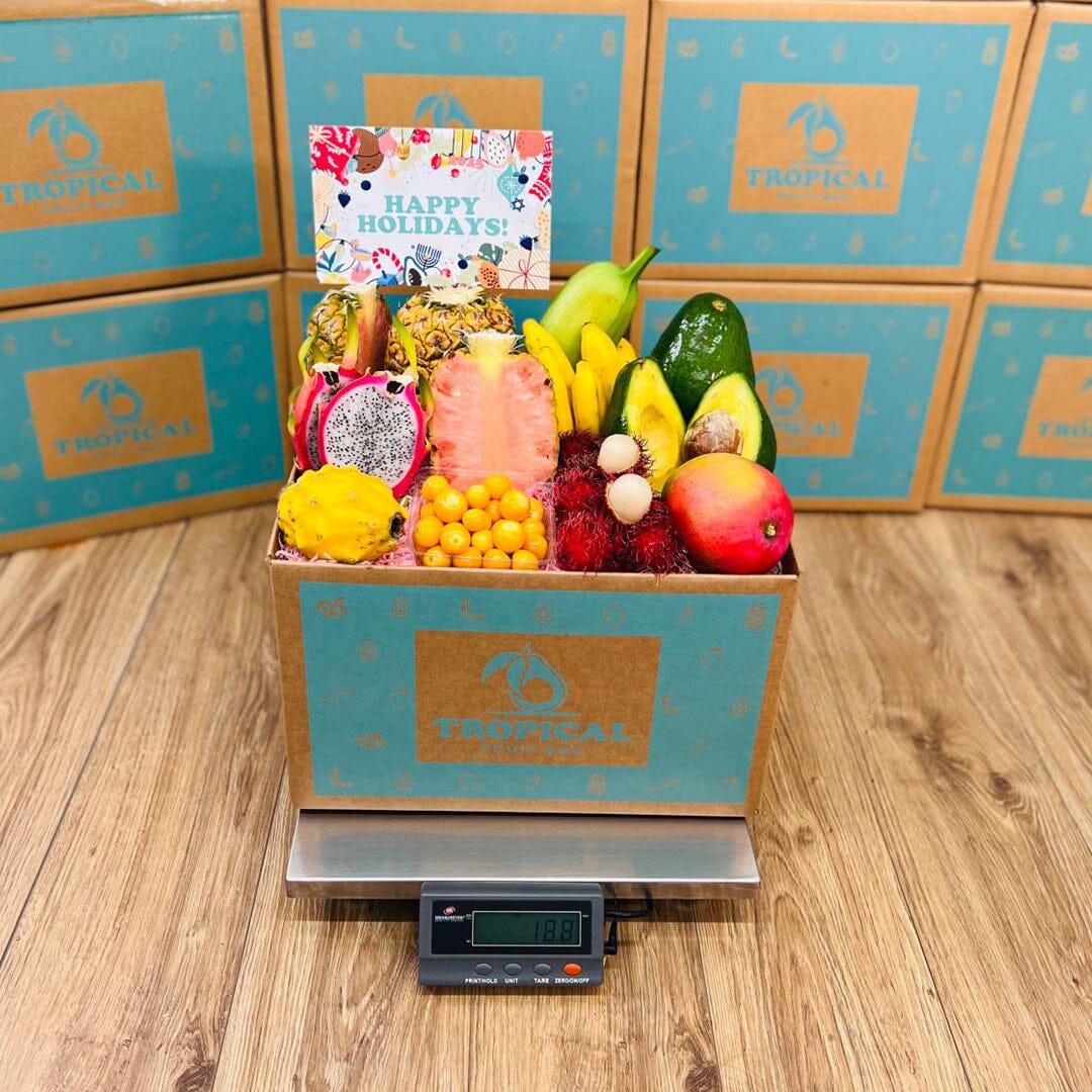 Taste the Tropics Fruit Box GoogleON Tropical Fruit Box 