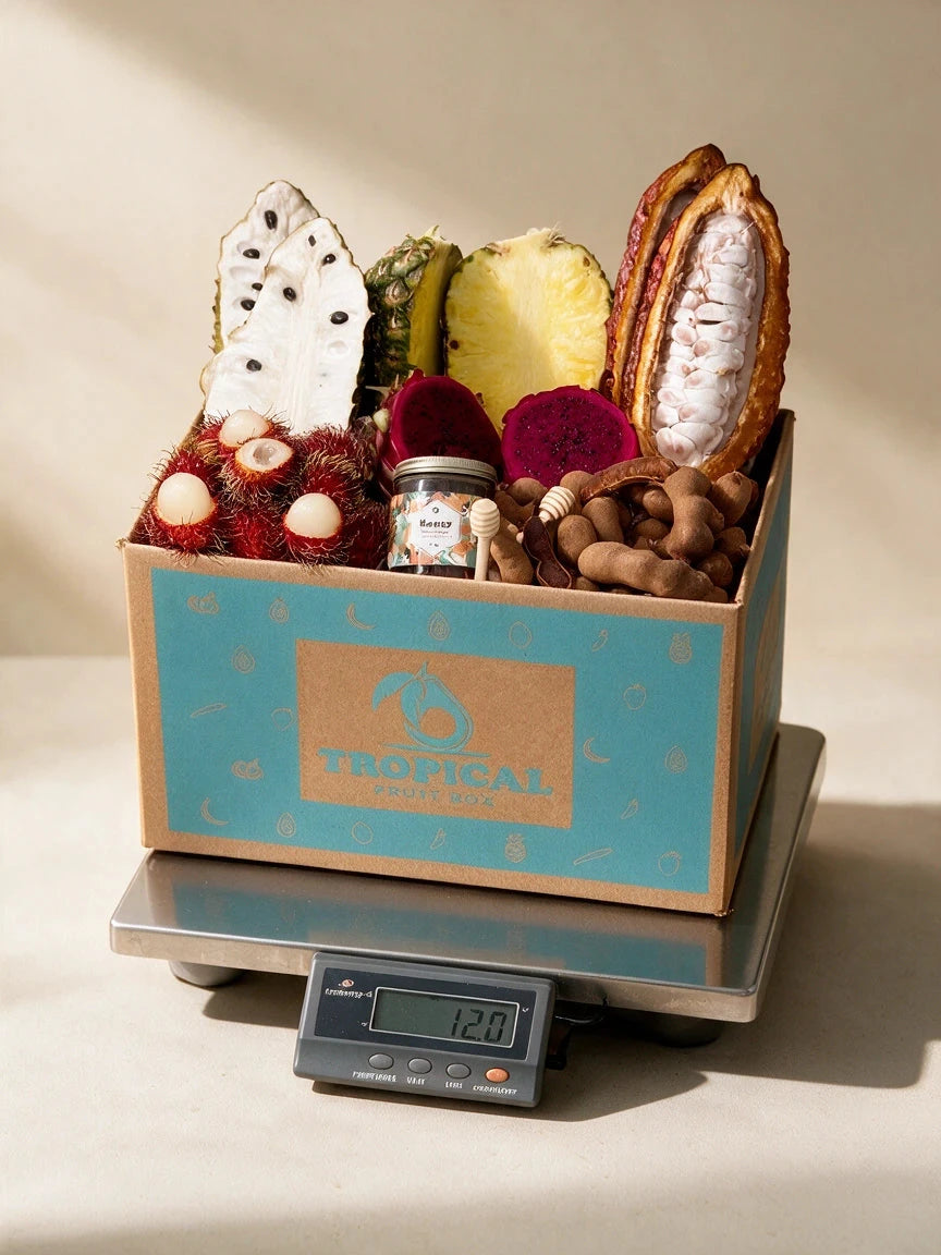 Taste the Exotics Fruit Box GoogleON Tropical Fruit Box 