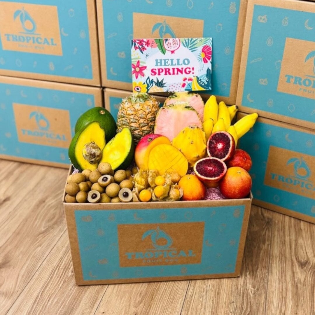 Taste the Tropics Fruit Box | A tropical and Exotic Fruit Variety Box ...