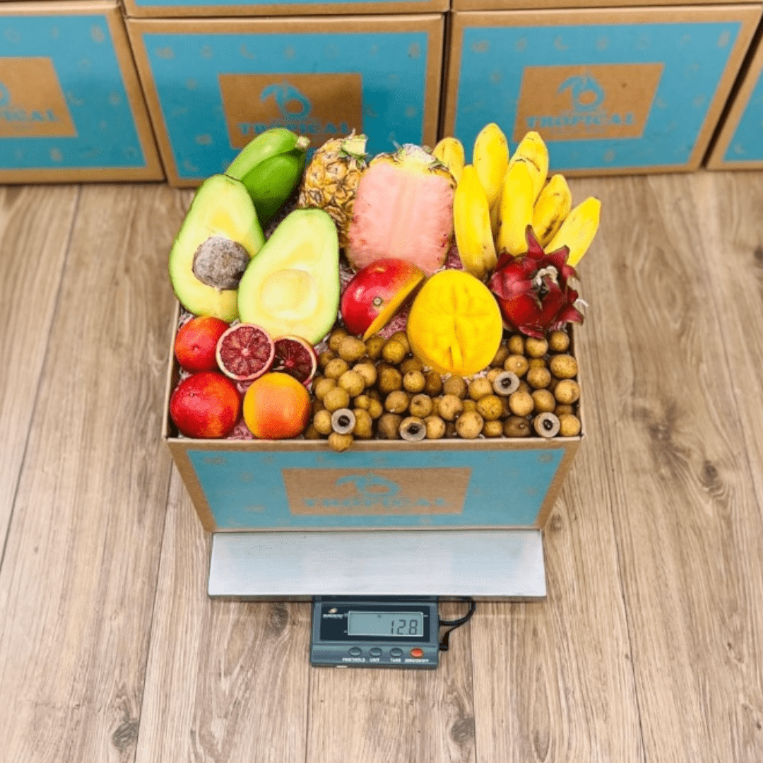 Taste the Tropics Fruit Box GoogleON Tropical Fruit Box 