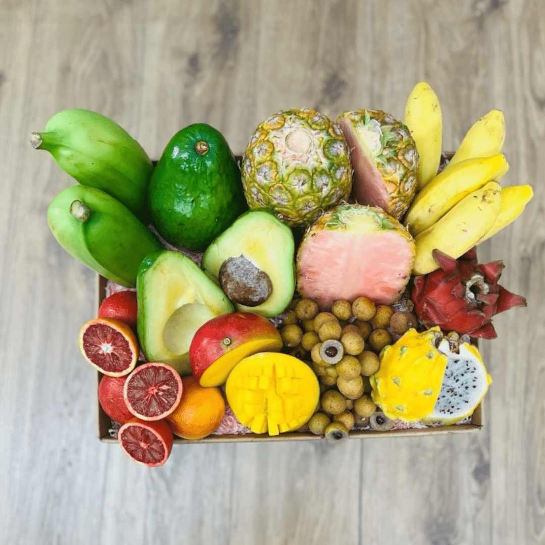 Taste the Tropics Fruit Box GoogleON Tropical Fruit Box Large (16lbs) 