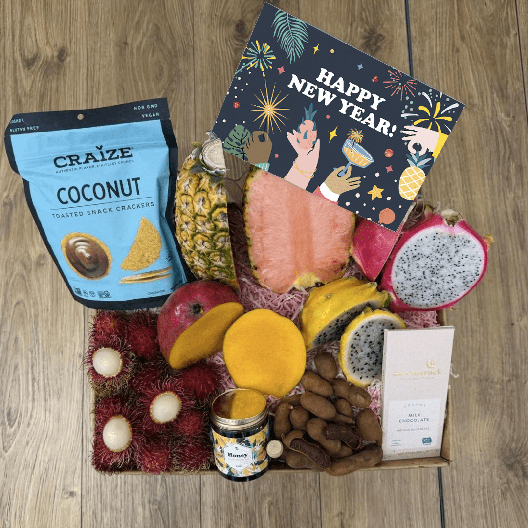 TropiLuxe Premium Gift Box Specialty Box Tropical Fruit Box Happy New Year 