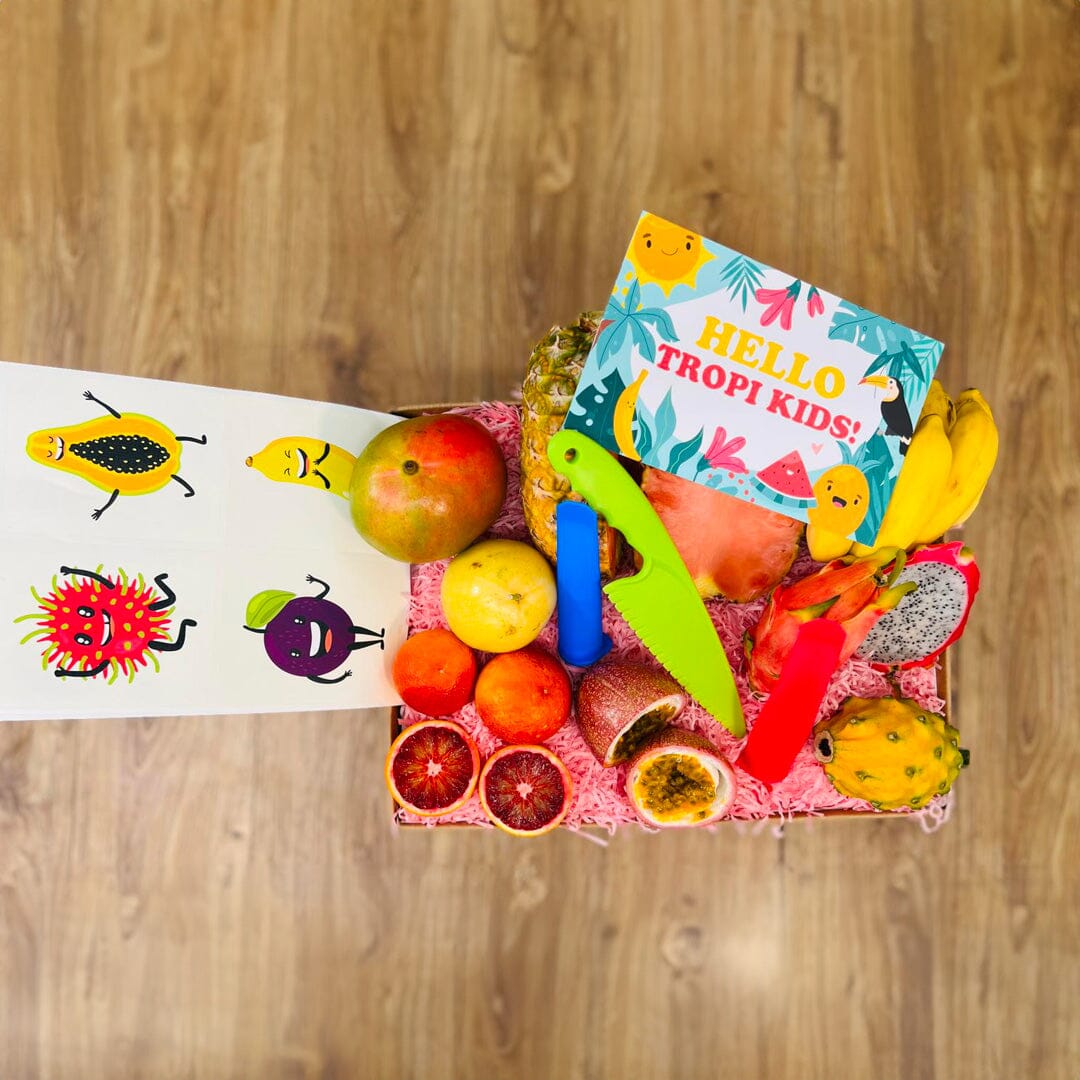 TropiKids Fruit Activity Box Fruit Mixes Tropical Fruit Box 