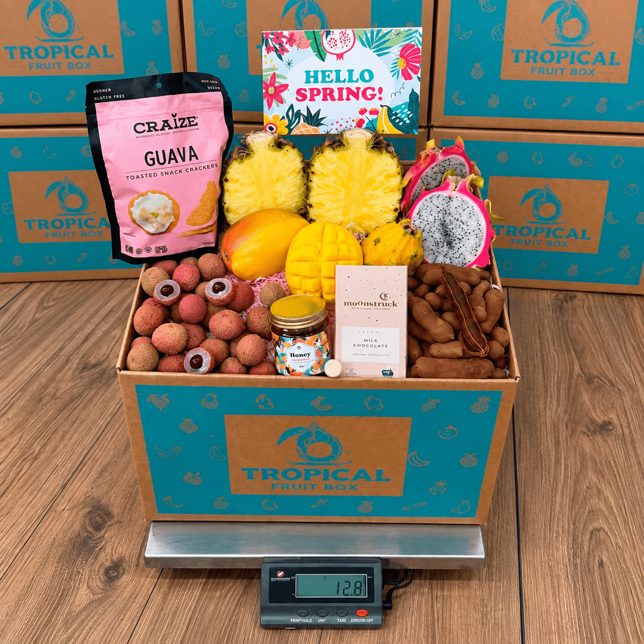 TropiLuxe Premium Gift Box Specialty Box Tropical Fruit Box 