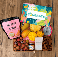 Thumbnail for TropiLuxe Premium Gift Box Specialty Box Tropical Fruit Box Medium (10 lbs) Congratulations 