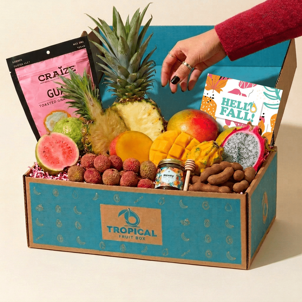 TropiLuxe Premium Gift Box Specialty Box Tropical Fruit Box Medium (10 lbs) All Ocassions 