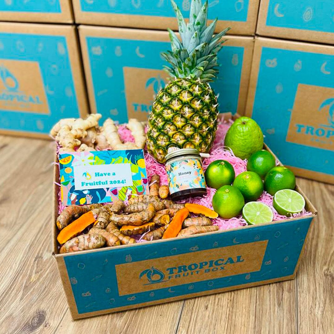 Tropical Wellness Box - Large Box (14 Pounds) - Tropical Fruit Box
