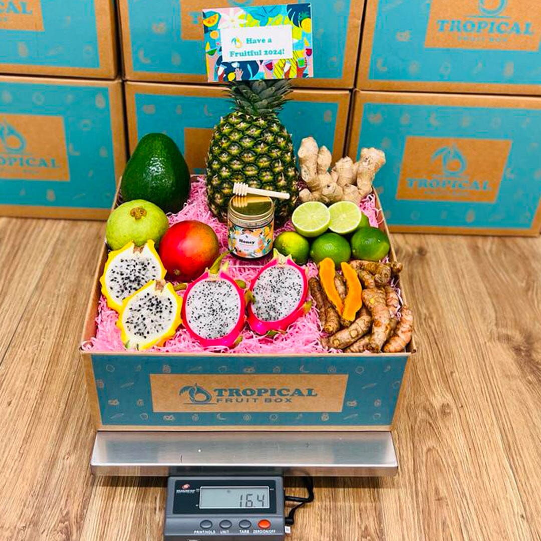 Tropical Wellness Box - Large Box (14 Pounds) - Tropical Fruit Box
