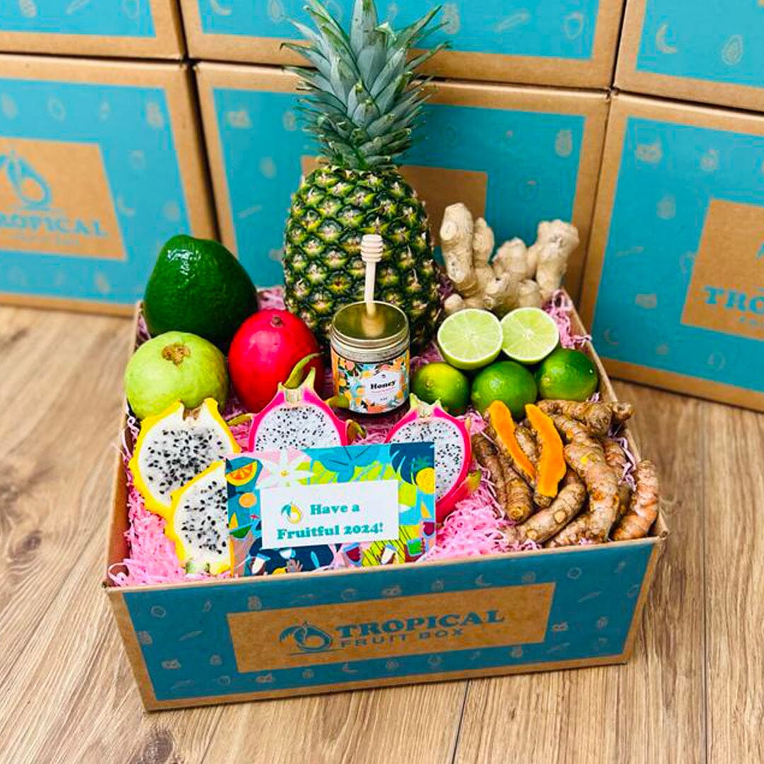 Tropical Wellness Box - Large Box (14 Pounds) - Tropical Fruit Box