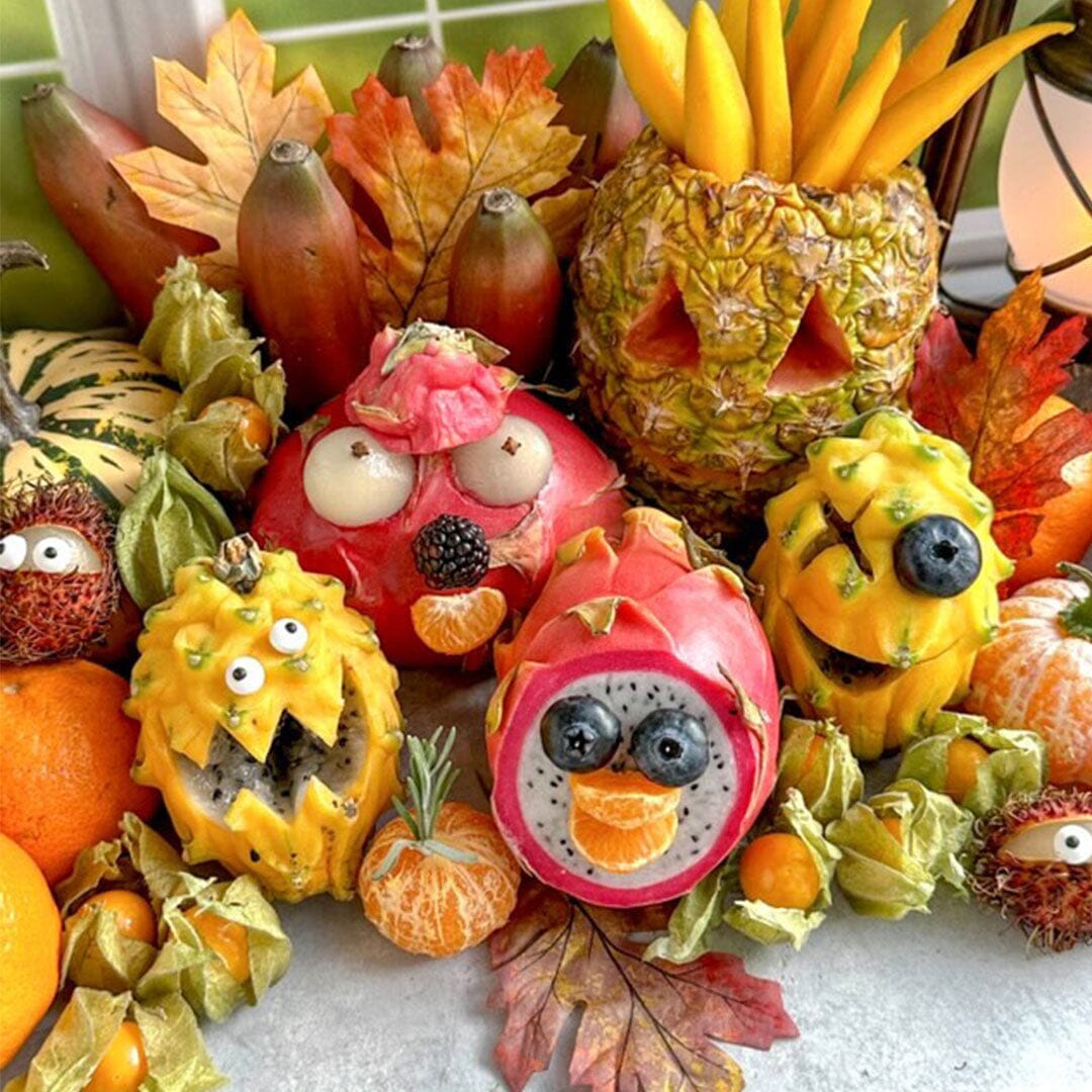 TropiKids Fruit Activity Box | Freaky Fruit Edition Fruit Mixes Tropical Fruit Box 