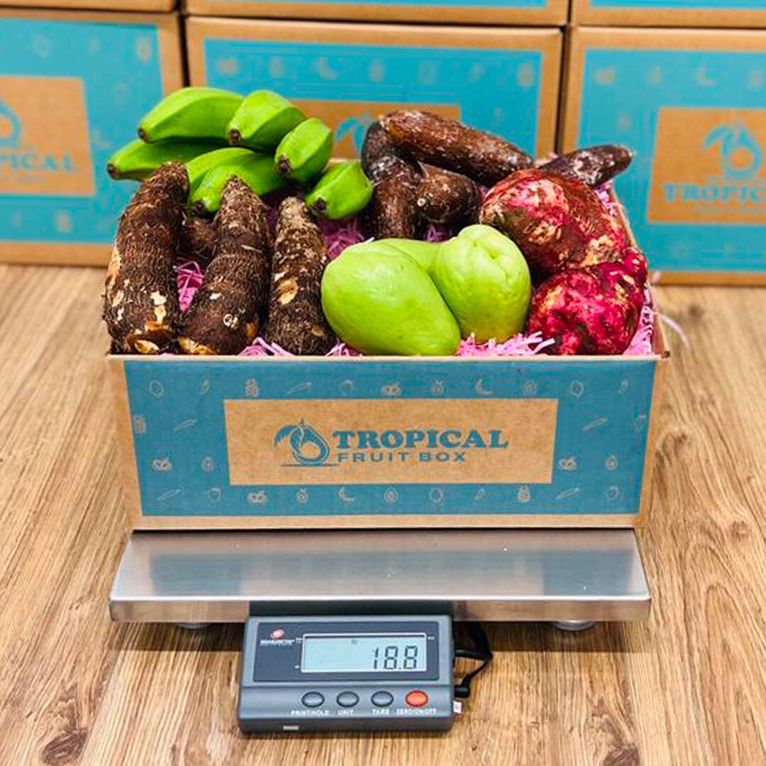 Tropical Root Box Produce Box Tropical Fruit Box 