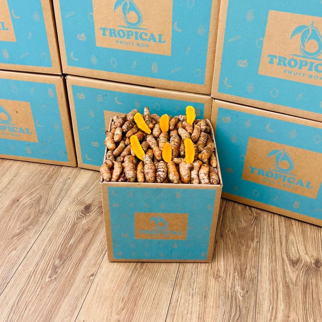 Turmeric Box Produce Box Tropical Fruit Box 