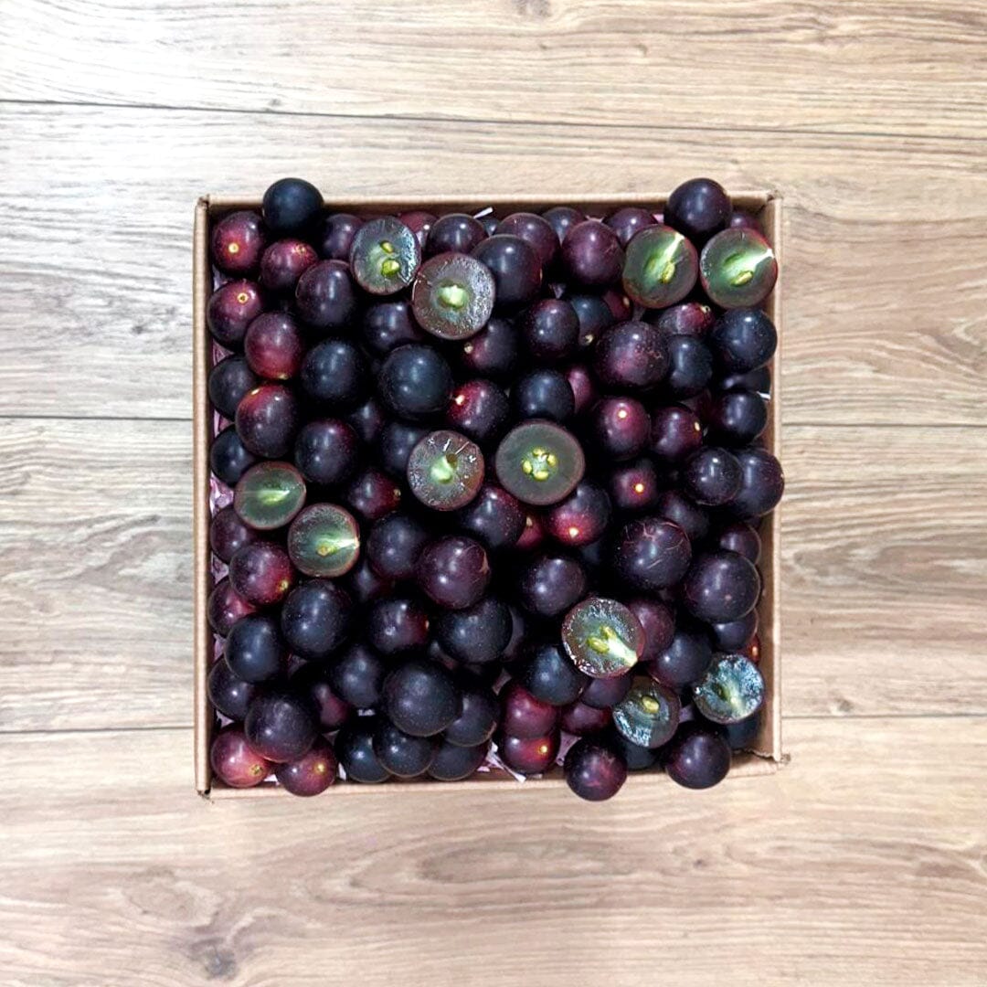 Red Muscadine Grape Box Grapes Tropical Fruit Box 
