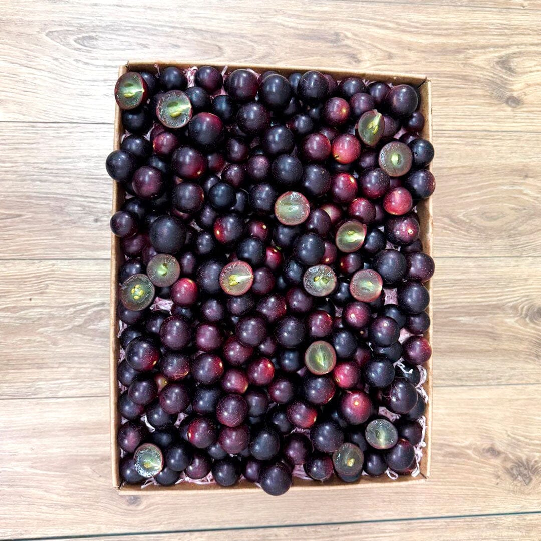 Red Muscadine Grape Box Grapes Tropical Fruit Box 