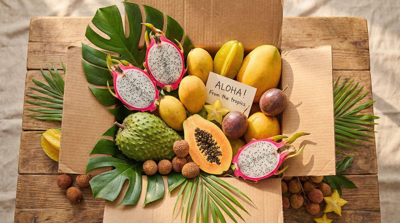 Tropical fruit box