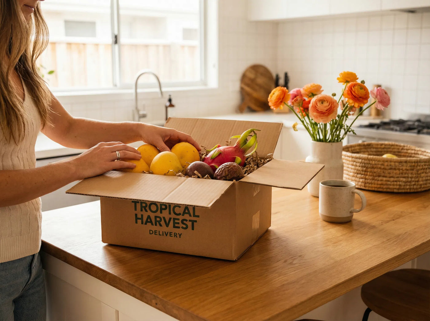 Tropical fruit delivery