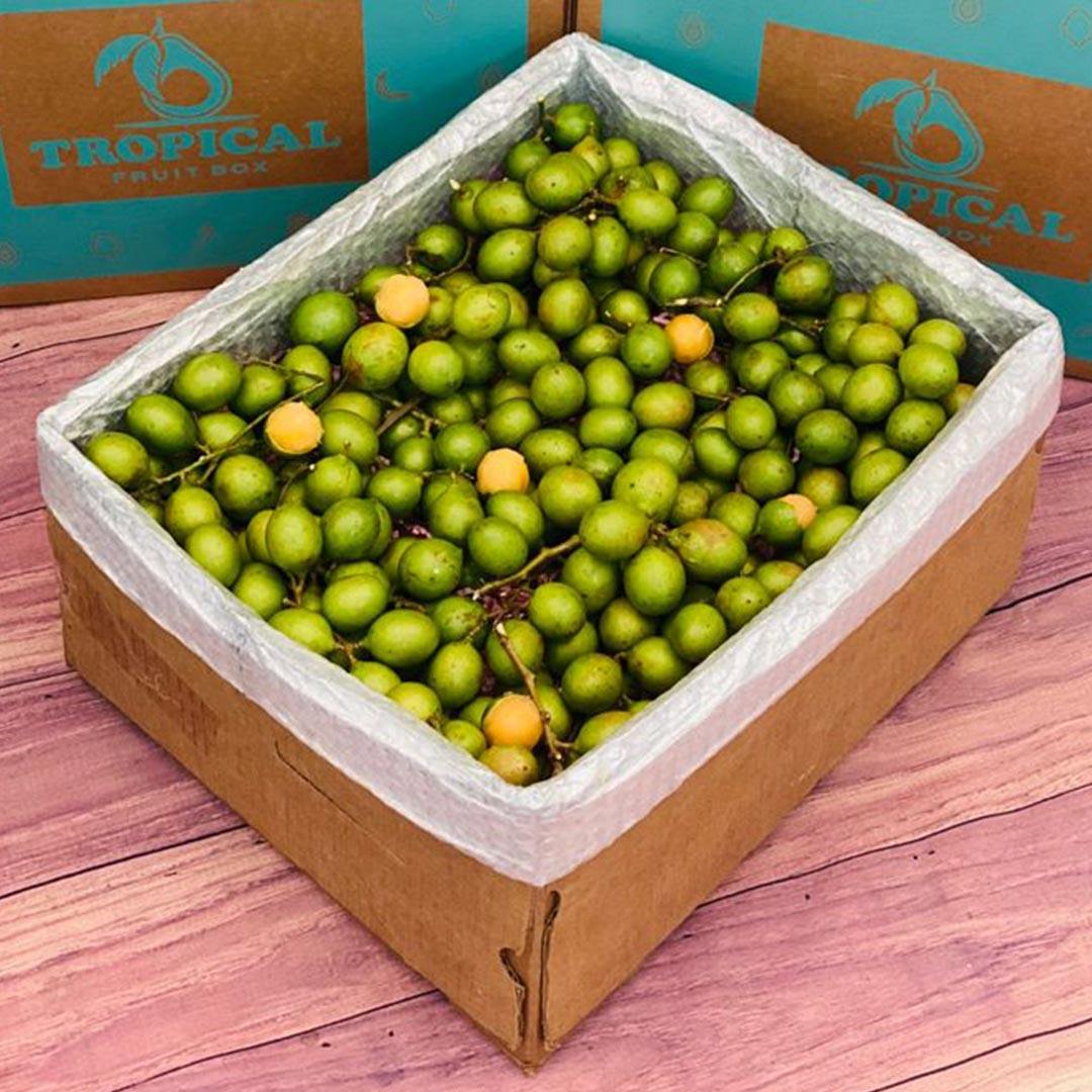 Spanish Limes | Mamoncillos | Guineps | Quenepas BoxLarge (8 Pounds) 