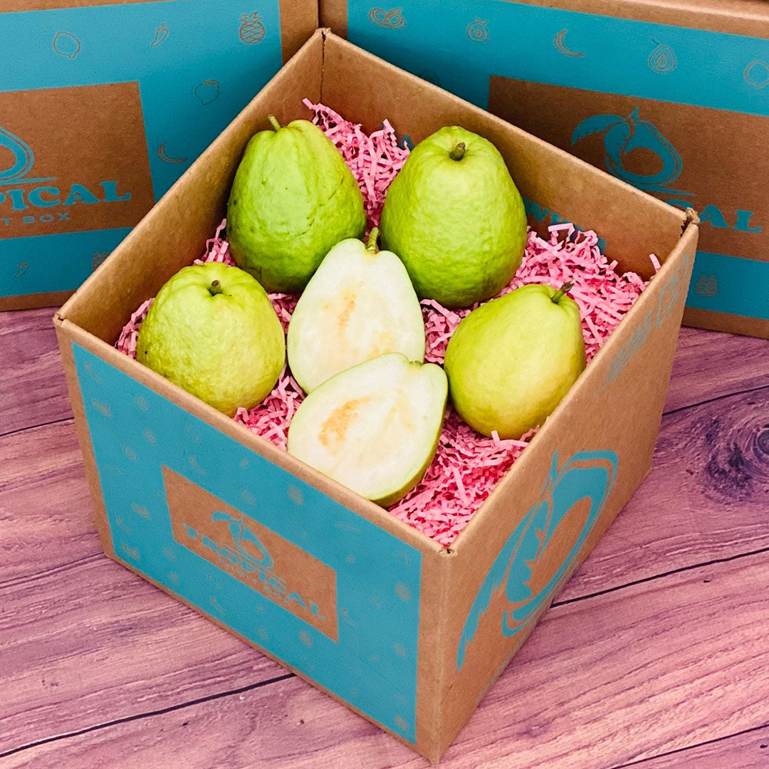 Guva Box China White Guava Fruit Box - Small (3 Pounds)