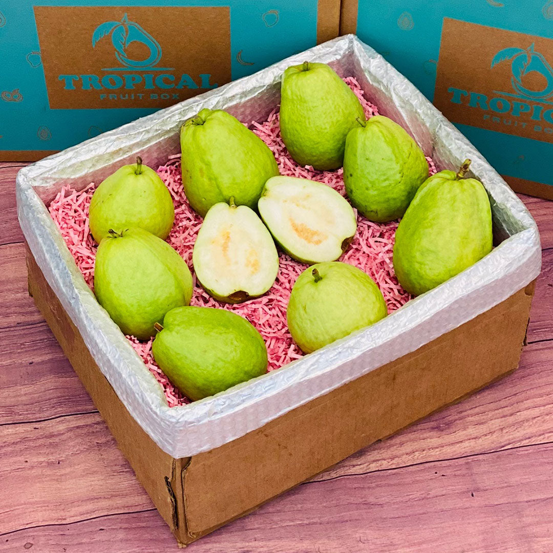 Guva Box China White Guava Fruit Box - Small (3 Pounds)