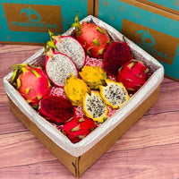 Thumbnail for Dragon Fruit | Pitahaya Mix Box Dragon Fruit Tropical Fruit Box Regular (8 Pounds) 