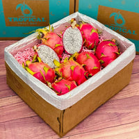 Thumbnail for Red Dragon Fruit White Flesh | Red Pitahaya Box 
