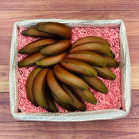 Thumbnail for Red Banana Box Produce Box Tropical Fruit Box Regular (8 Pounds) 