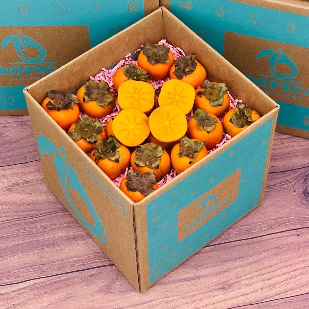 Sharon Fruit Israeli Persimmons BoxSmall (3 Pounds) 