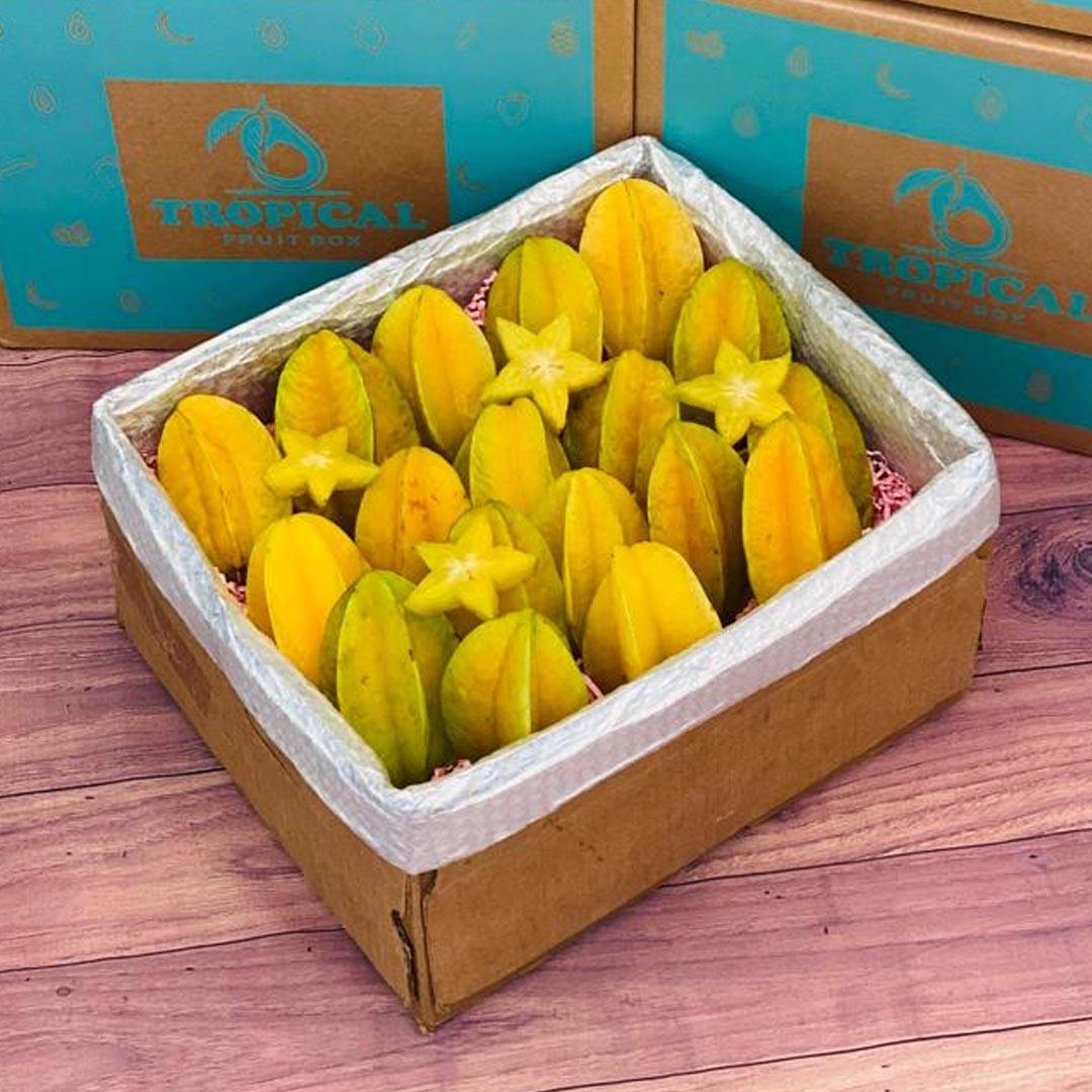 Star Fruit | Carambola | Box Specialty Box Tropical Fruit Box Large (8 Pounds) 