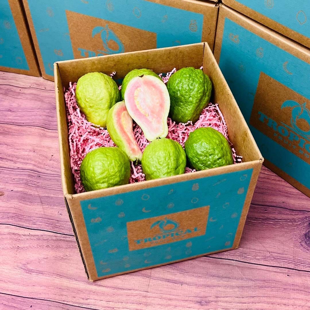 Watermelon Guava - Small (3 Pounds) - Tropical Fruit Box