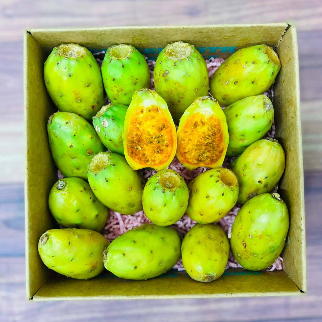 Yellow Cactus Pear Box